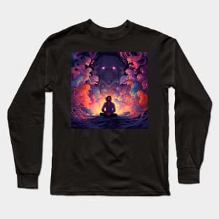 Master Meditating Long Sleeve T-Shirt